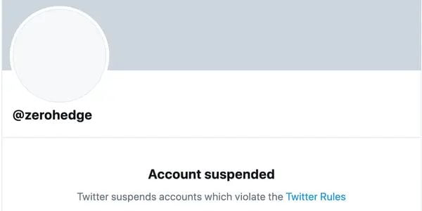 Twitter suspended blog's account after coronavirus bioweapon story