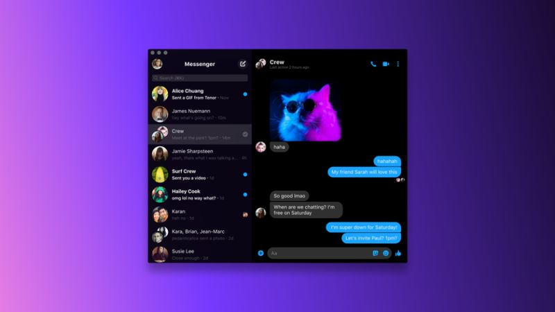 Facebook takes on Zoom with Messenger app for Windows and macOS