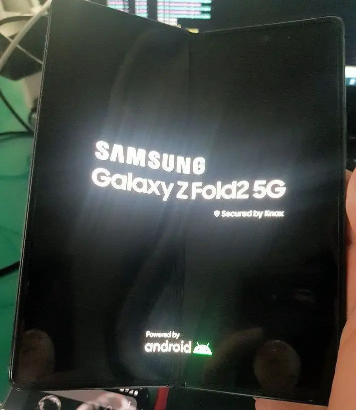 Samsung Galaxy Z Fold 2 5G image leaked