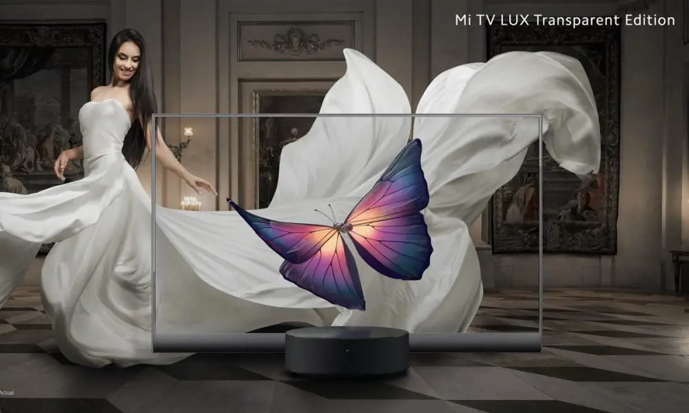 Xiaomi launched Mi TV LUX Transparent Edition