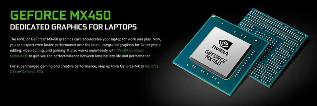 NVIDIA introduces the GeForce MX450