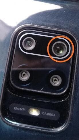 Redmi Note 9 camera has a design problem