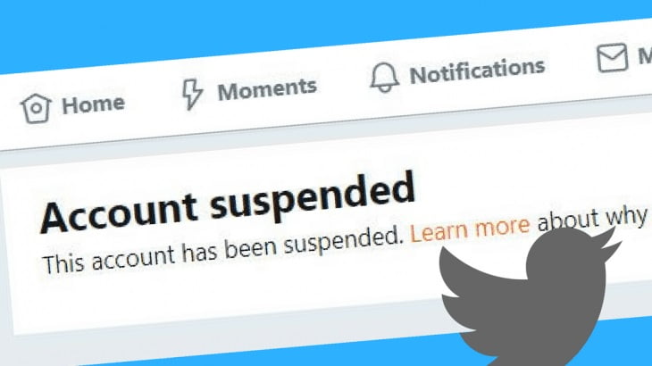 Suspended Twitter account: How to recover?