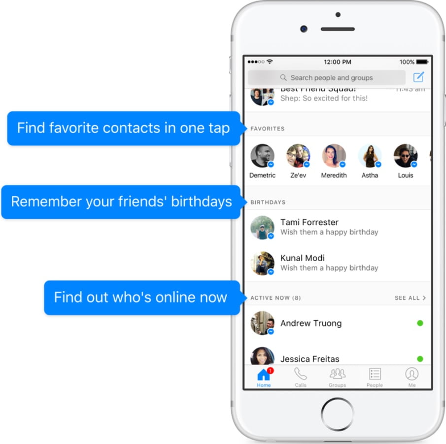 Messenger messages can only be forwarded to 5 people now