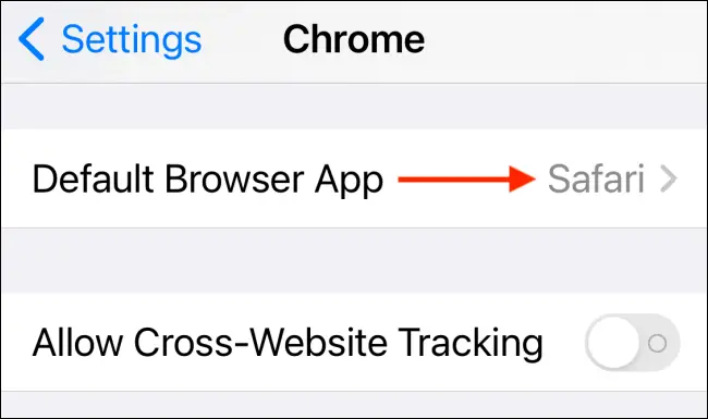 How to make Chrome the default browser on iPhone? [iOS 14]