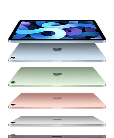 Apple uses a larger 10.9-inch Liquid Retina display with 2360x1640 resolution