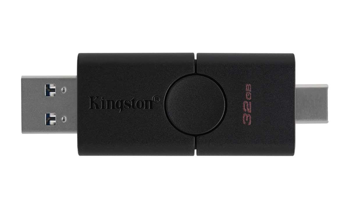 Kingston DataTraveler Duo: A dual flash drive for mobiles and computers