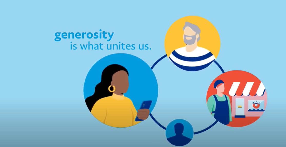 Generosity Network is the fundraising platform of PayPal