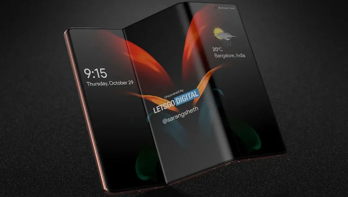 Samsung shows a new format for its future foldable phones