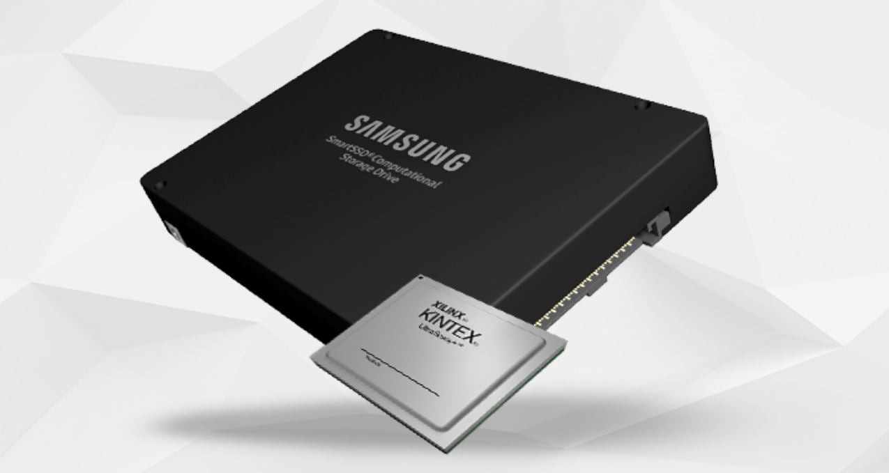 Samsung presents a smart SSD that is able to store 12TB in a 4GB space