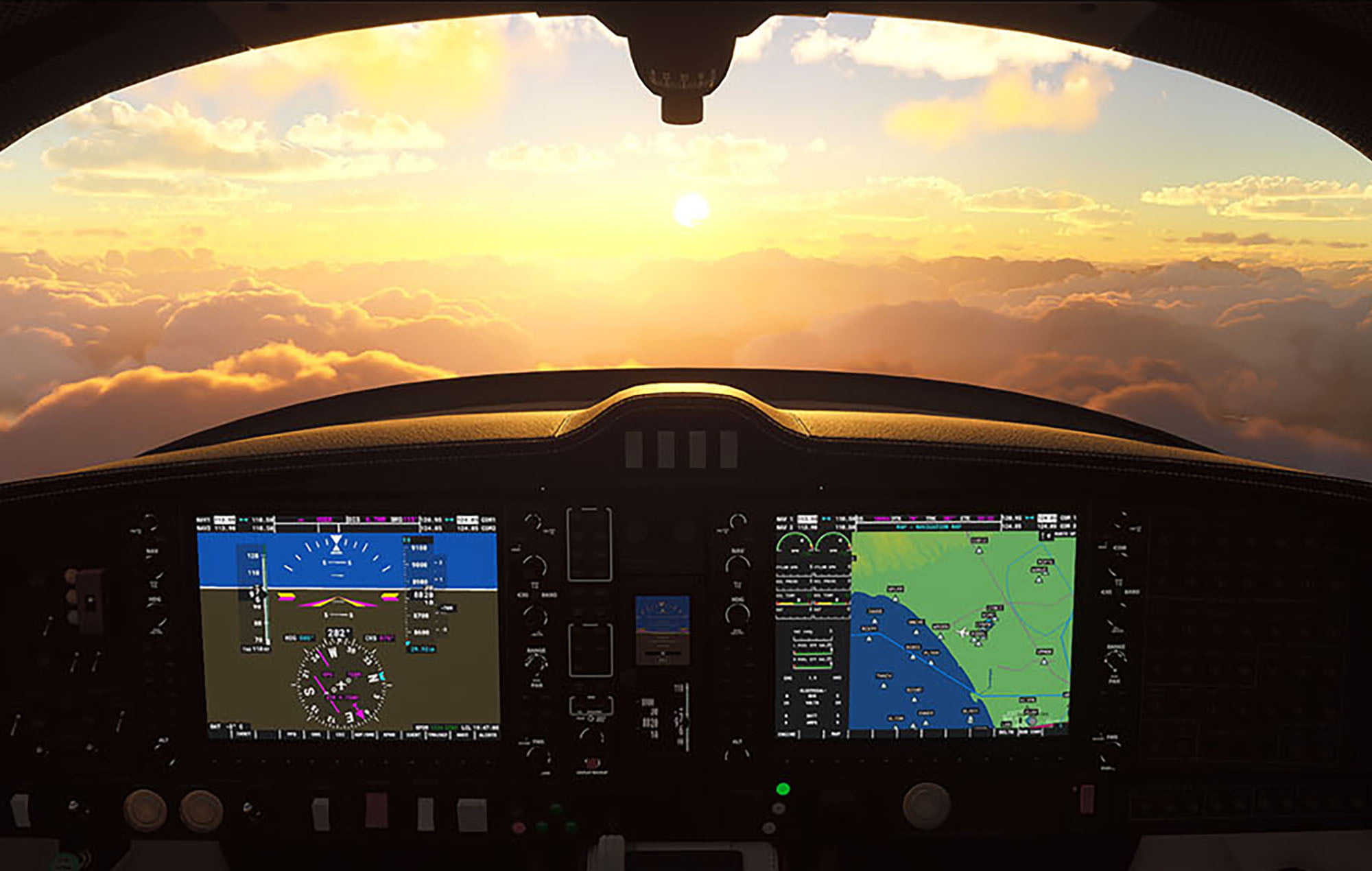 Microsoft Flight Simulator VR will be launched on December 22nd