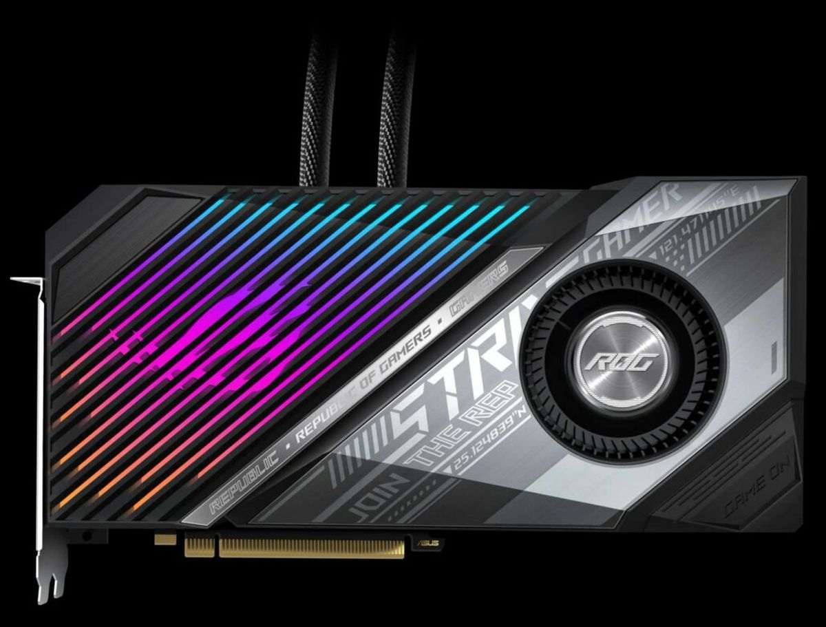 Asus announces its ROG Strix LC Radeon RX 6900 XT with a water cooling system