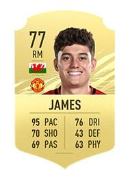 FIFA 21 Top 10 fastest players - Averages and ratings James