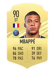FIFA 21 Top 10 fastest players - Averages and ratings