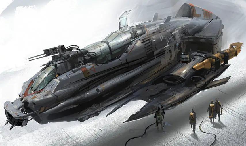 First concept-arts of the Star Wars ships: The High Republic