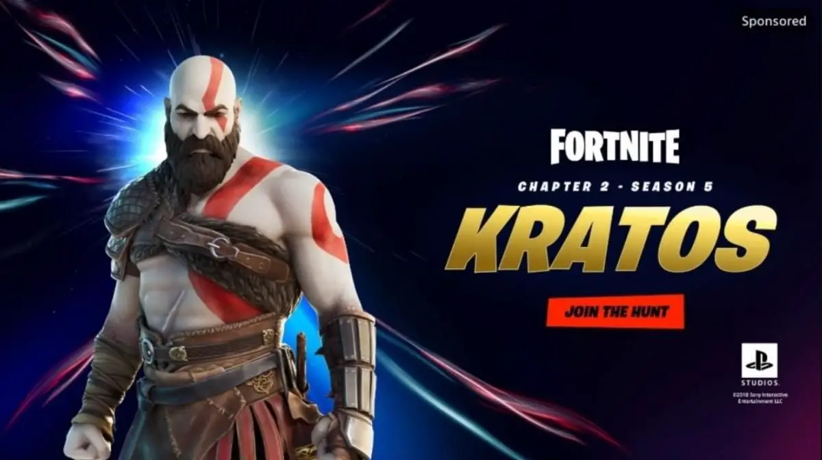 Kratos from God of War comes to Fortnite as a skin