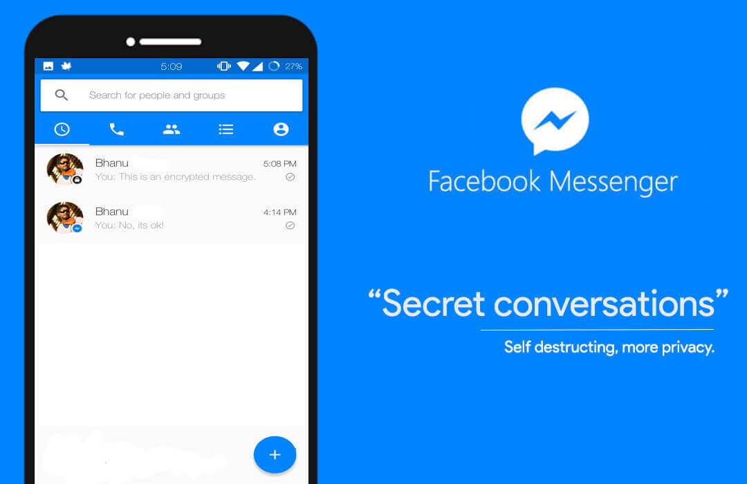 How to start a Secret Conversation on Facebook Messenger?