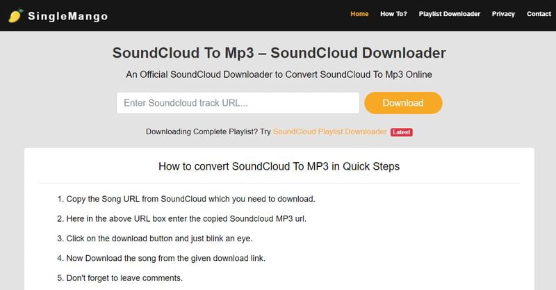 How to download music from Soundcloud to MP3? (Complete Guide)