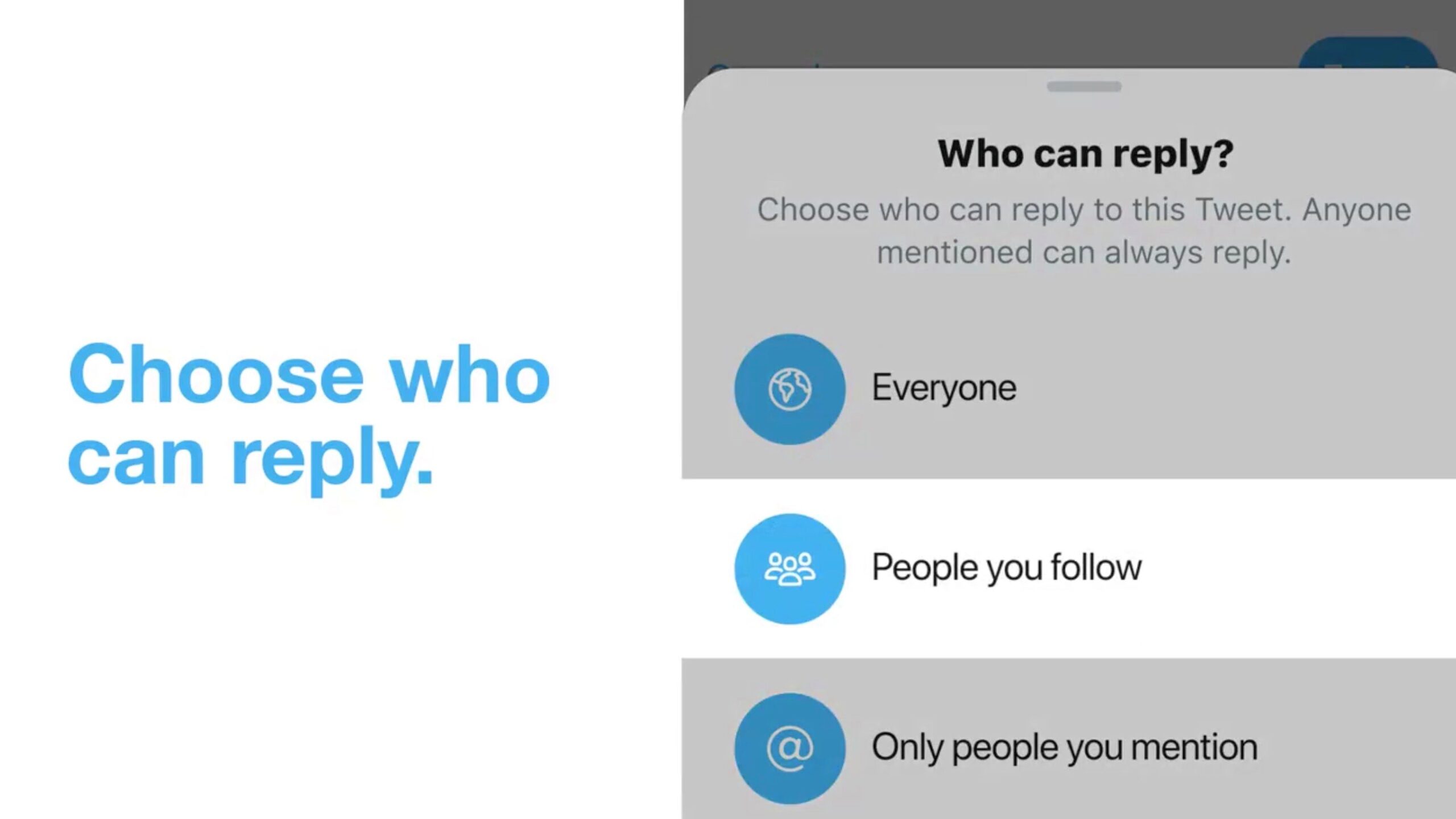 How to use "Who Can Reply" feature on Twitter?