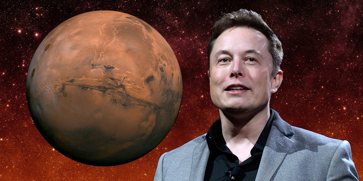 Elon Musk is selling all of his properties to finance the colonization of Mars