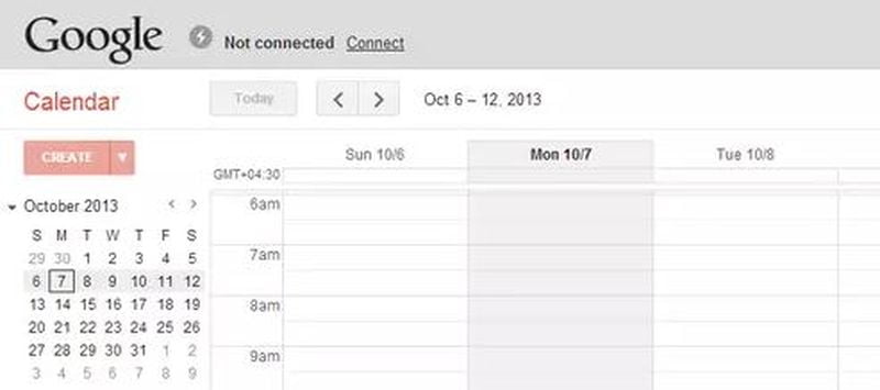 How to enable Google Calendar's offline mode?