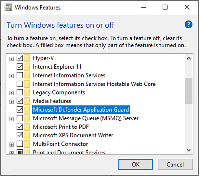 Application Guard will be available to all Microsoft 365 users with supported licenses