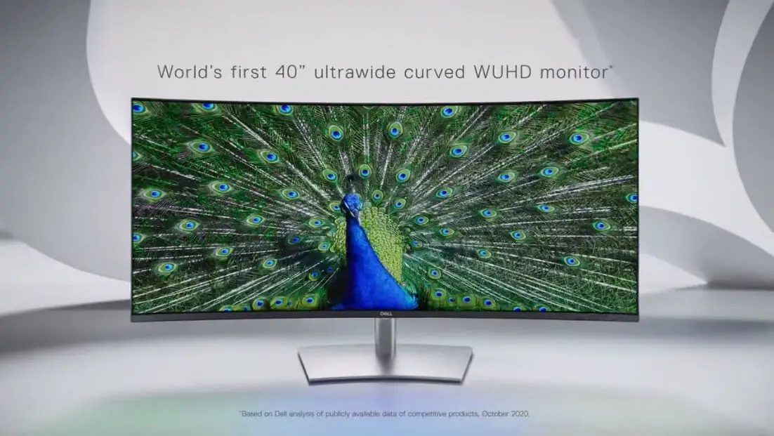 Dell UltraSharp 40 Curved WUHD Monitor (U4021QW) is presented: specs price and release date