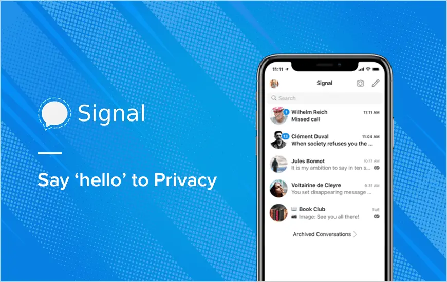 How to block a contact on Signal?