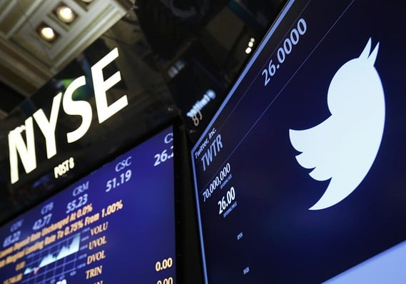 Twitter shares fall 12% since the Trump ban