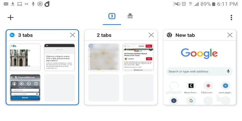 Chrome for Android debuts tab groups