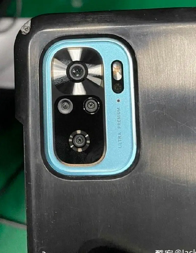 The Xiaomi Redmi Note 10 leaks and shows its strange camera