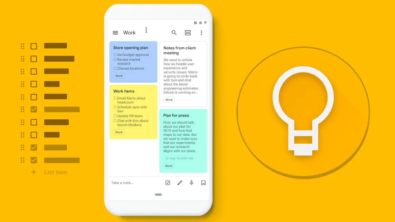 How to backup all Google Keep notes?