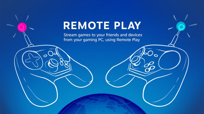 Remote Play Together feature of Steam now works without an account