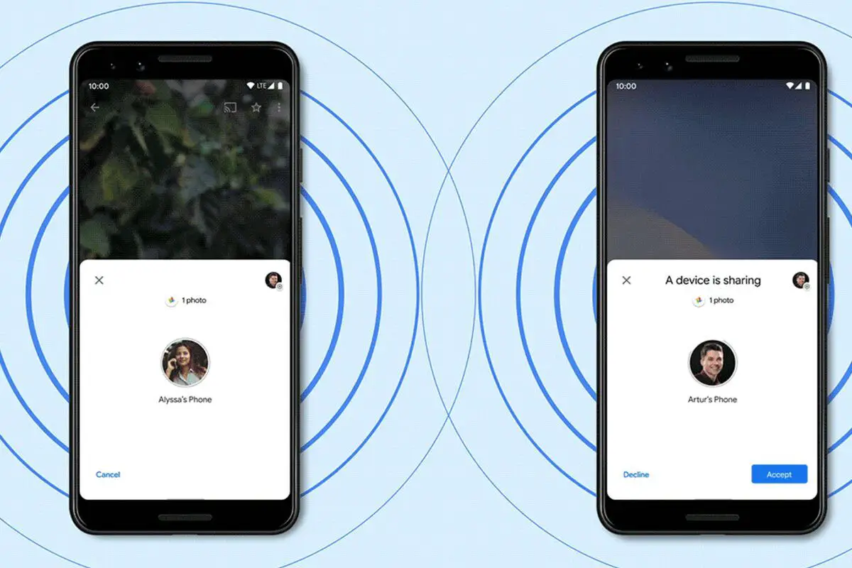 Google Nearby Share will allow you to send files to multiple people at once, and anyone nearby