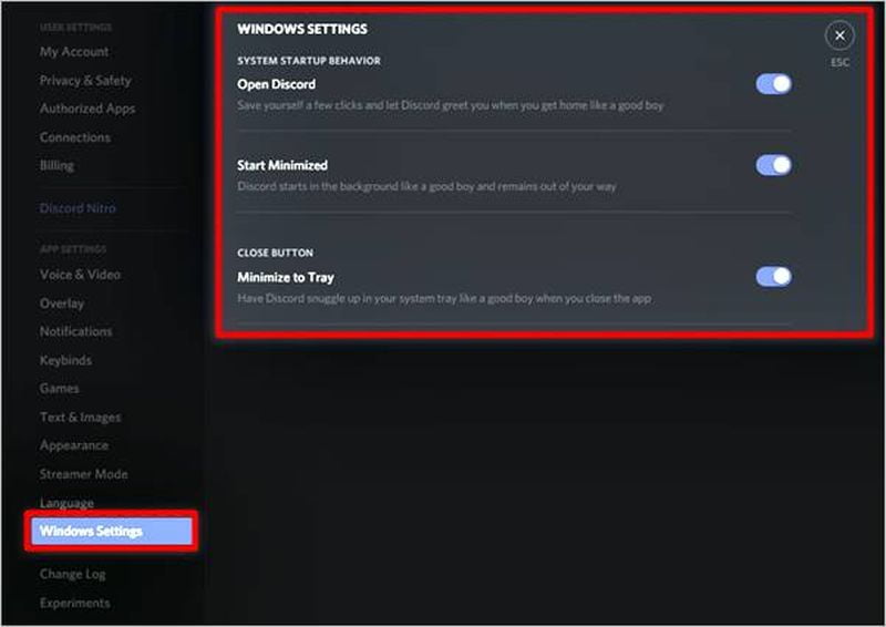 How to disable AutoStart in Discord?