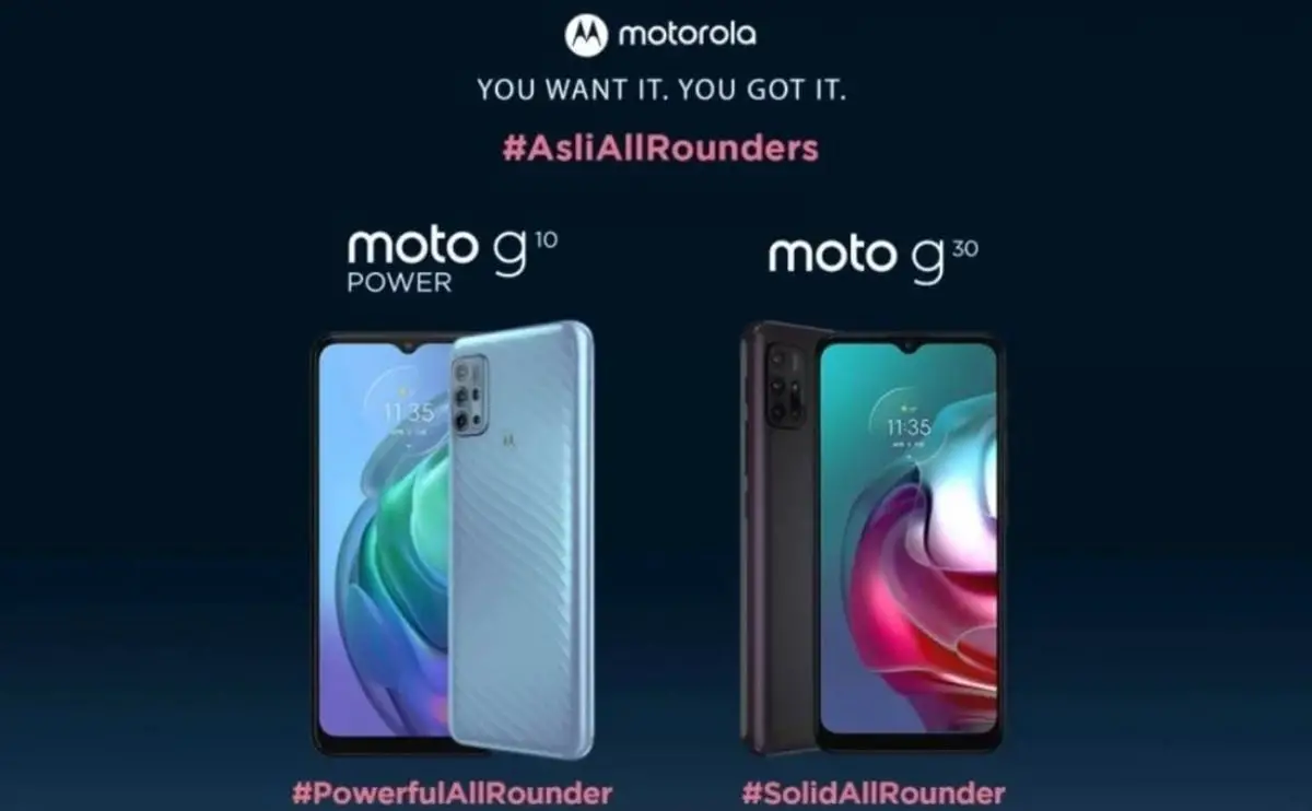 Motorola Moto G10 Power will be available next to the new Motorola Moto G30