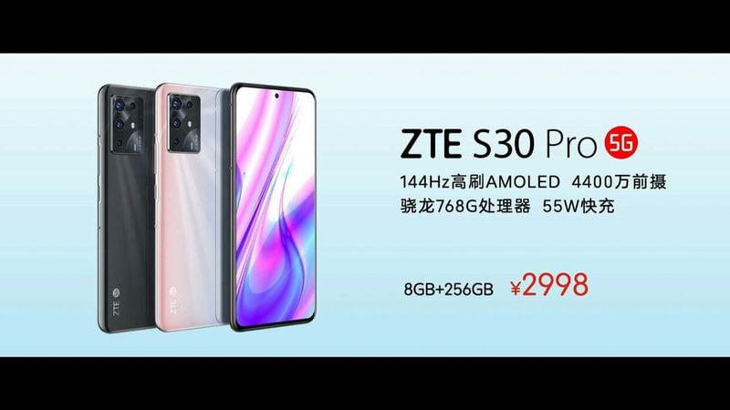 New ZTE S30, S30 Pro, and S30 SE 5G Specs, photos, and prices