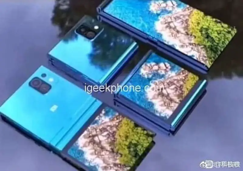 Xiaomiの今後の折りたたみ式携帯電話の新しい実像が登場