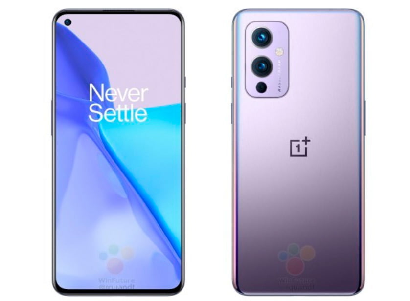 The official images of the OnePlus 9 and 9 Pro have been leaked