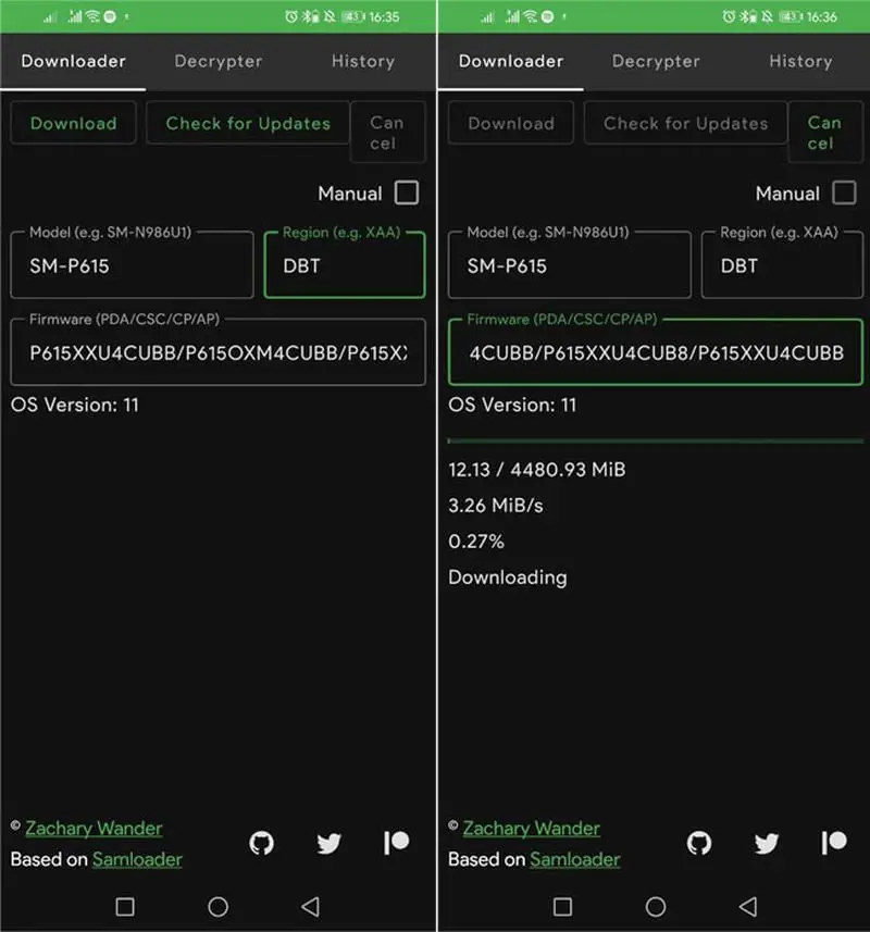 Samsung Firmware Downloader is a new app for downloading Samsung firmware directly from its servers