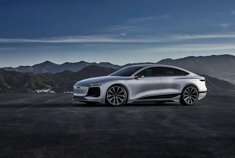 Audi A6 E-Tron, a spectacular electric sedan concept that defines the brand's future