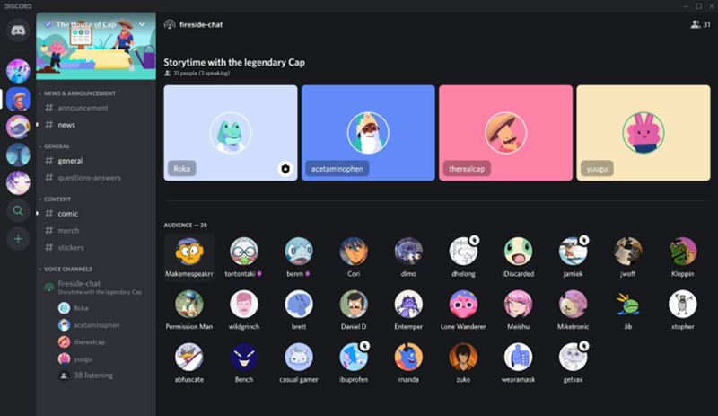 Discord has a new Clubhouse-style voice chats feature