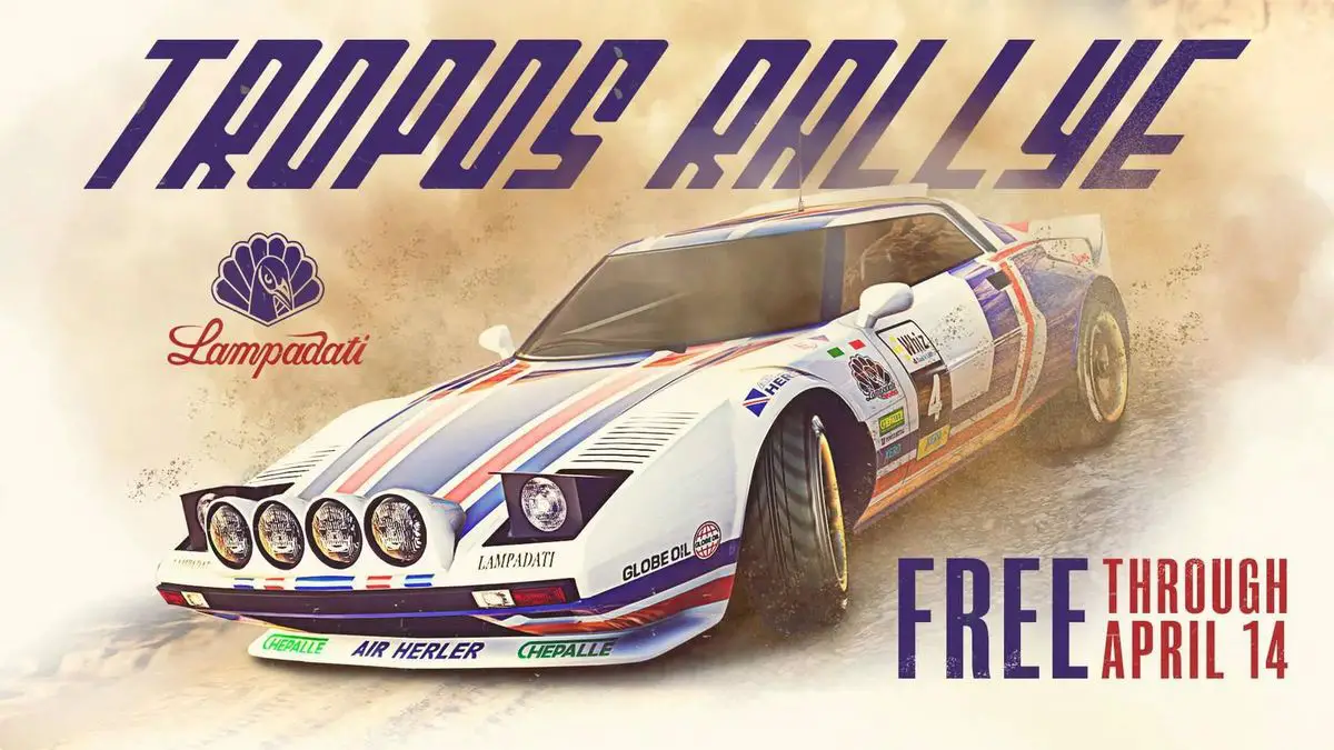 GTA Online: Free Tropos Rallye Car, triple rewards, discounts, and more