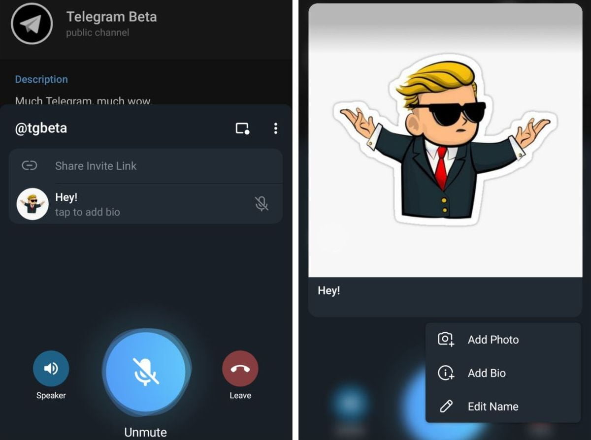 Telegram allows scheduling voice chats in channels, in beta for now