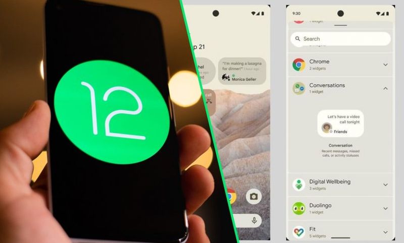 The Android 12 conversations widget is here: Here's how it works