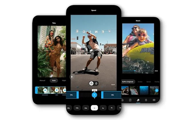 GoPro Quik offers a great video editor for iOS and Android devices