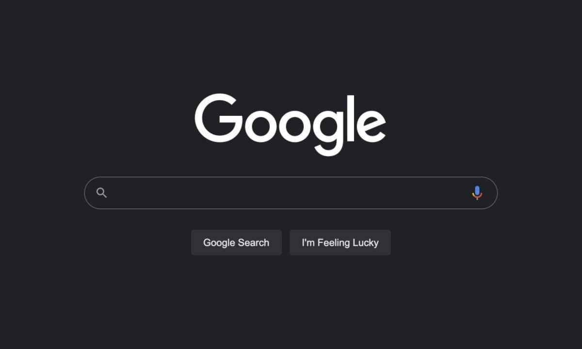 Dark mode arrives at Google search engine