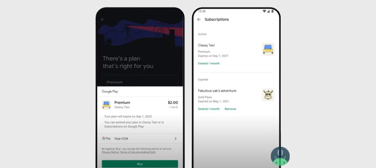 Google Play will have a system of prepaid plans for premium apps