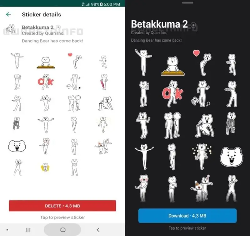 WhatsApp: Download now its 6 new sticker packs