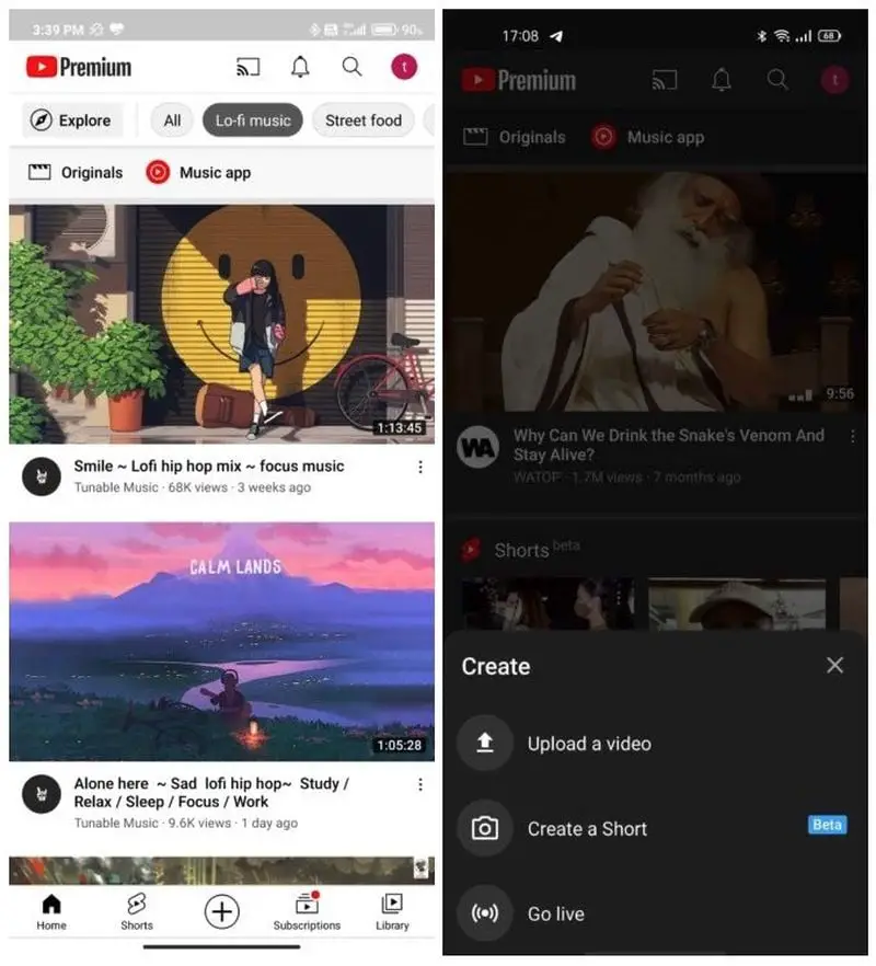 Youtube Shorts for all: The platform begins to activate its short videos to the TikTok' for all users